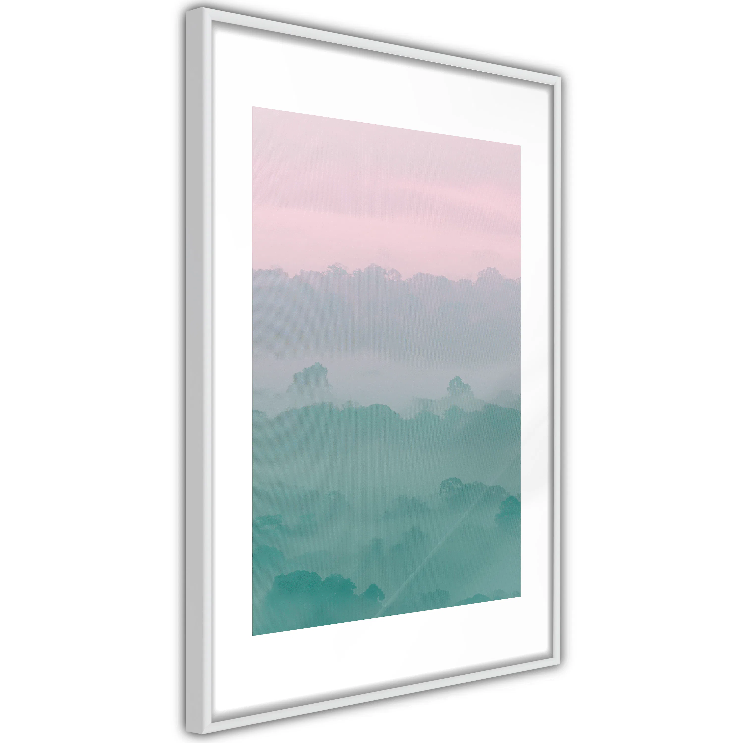 Poster Artgeist Affisch Foggy Dawn