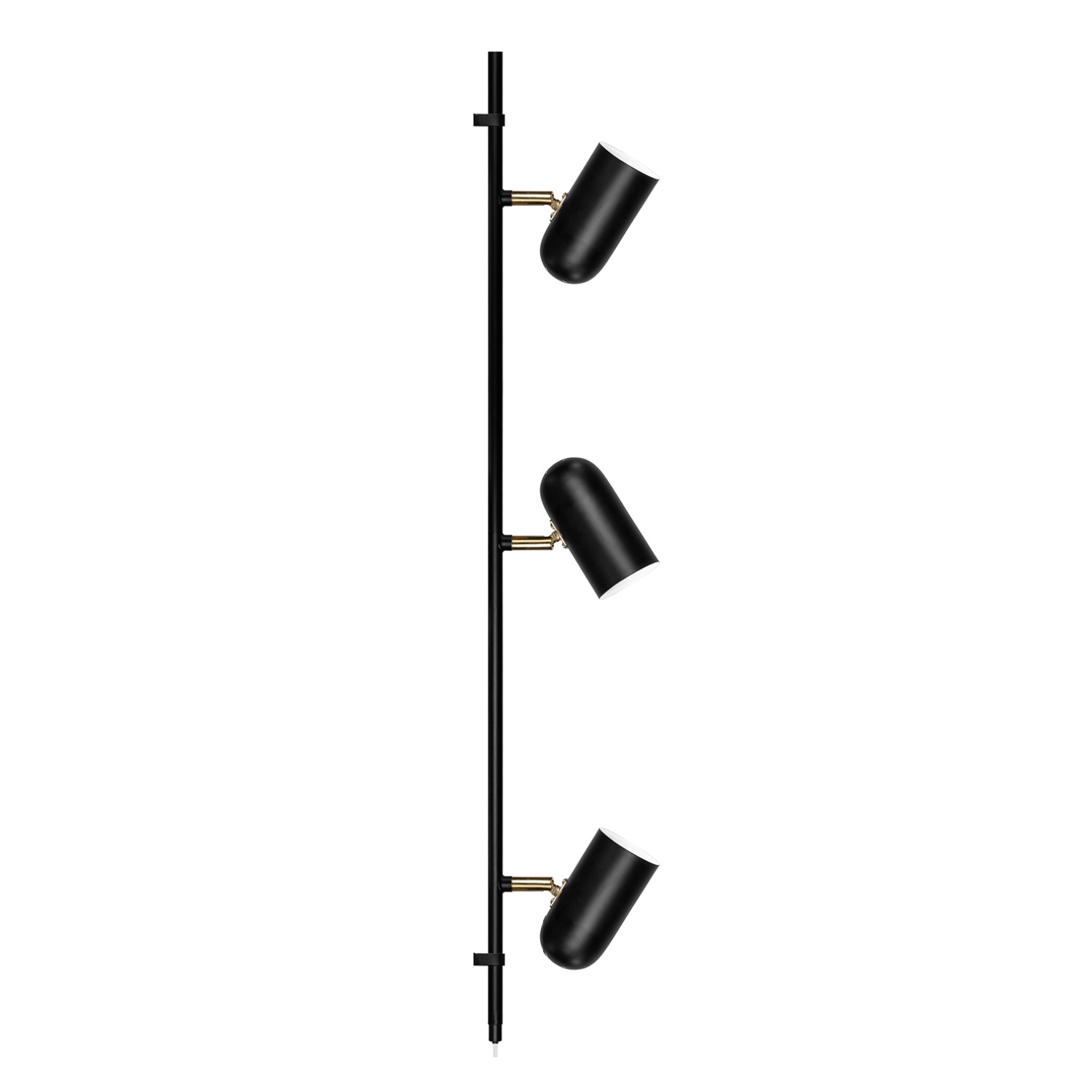 Taklampa Globen Lighting Swan 3 Svart