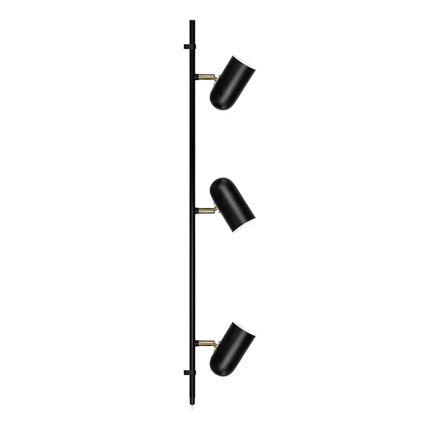 Taklampa Globen Lighting Swan 3 Svart