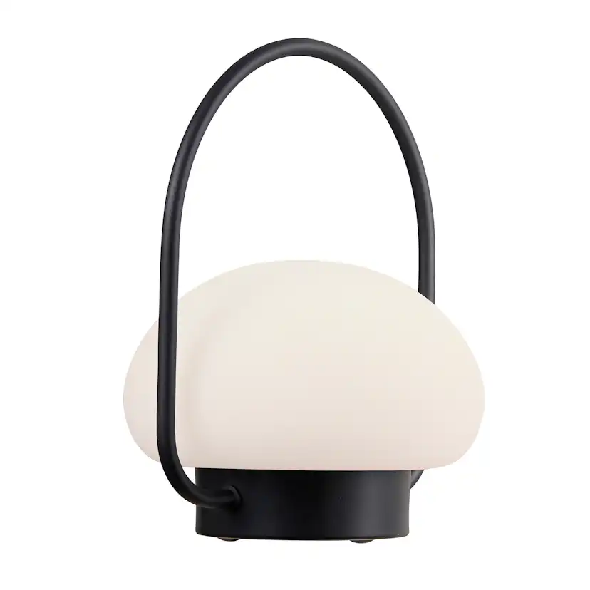 Lampa Nordlux Sponge To Go Svart/Vit
