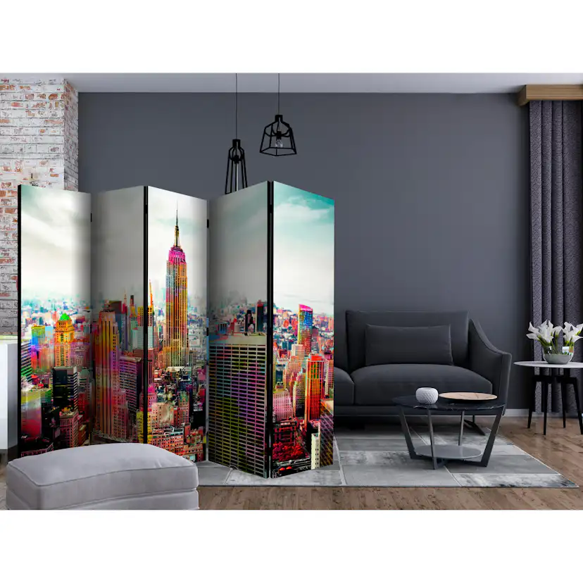 Rumsavdelare Arkiio Colors of New York City II 225x172 cm