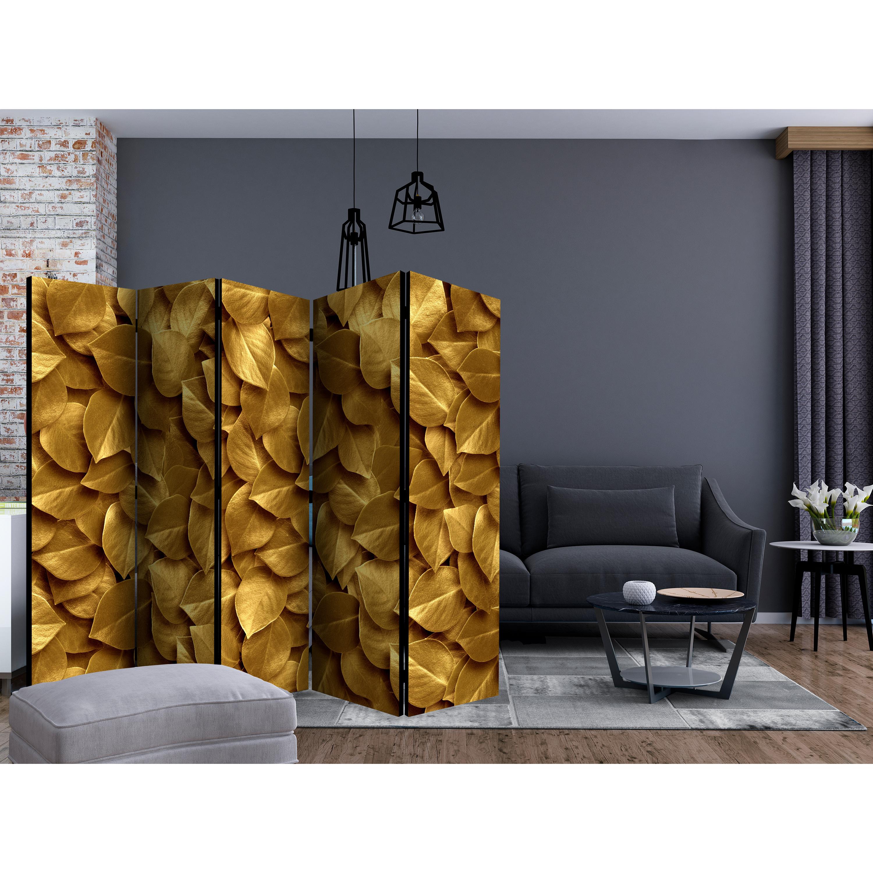 Rumsavdelare Arkiio Golden Leaves II 225x172 cm