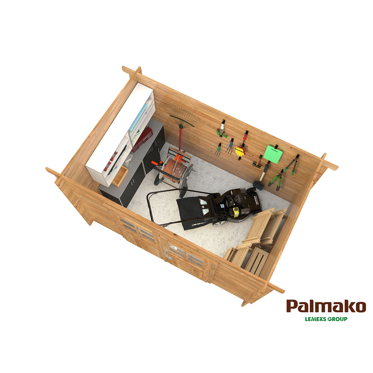 Stuga Palmako Alice 5,0 m2 (inv. 4,7 m2)