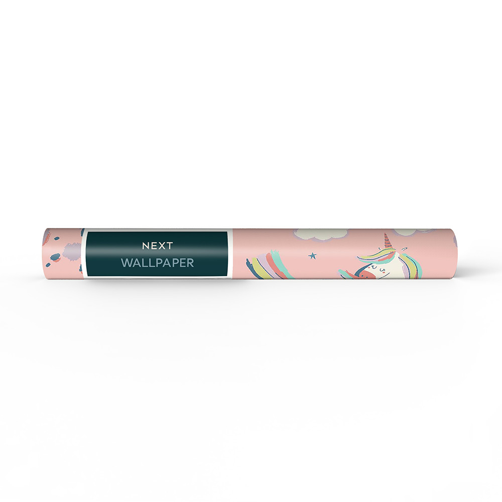 Barntapet NEXT Unicorn EasyUp 118328, Mönstrad Rosa