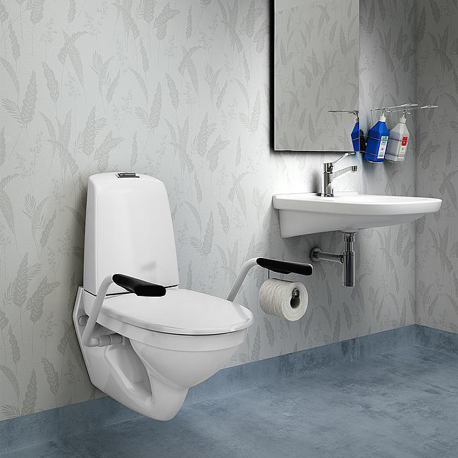 Vägghängd Toalettstol Gustavsberg Nautic 1522 Hygienic Flush