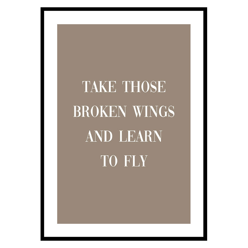 Poster Gallerix Broken Wings