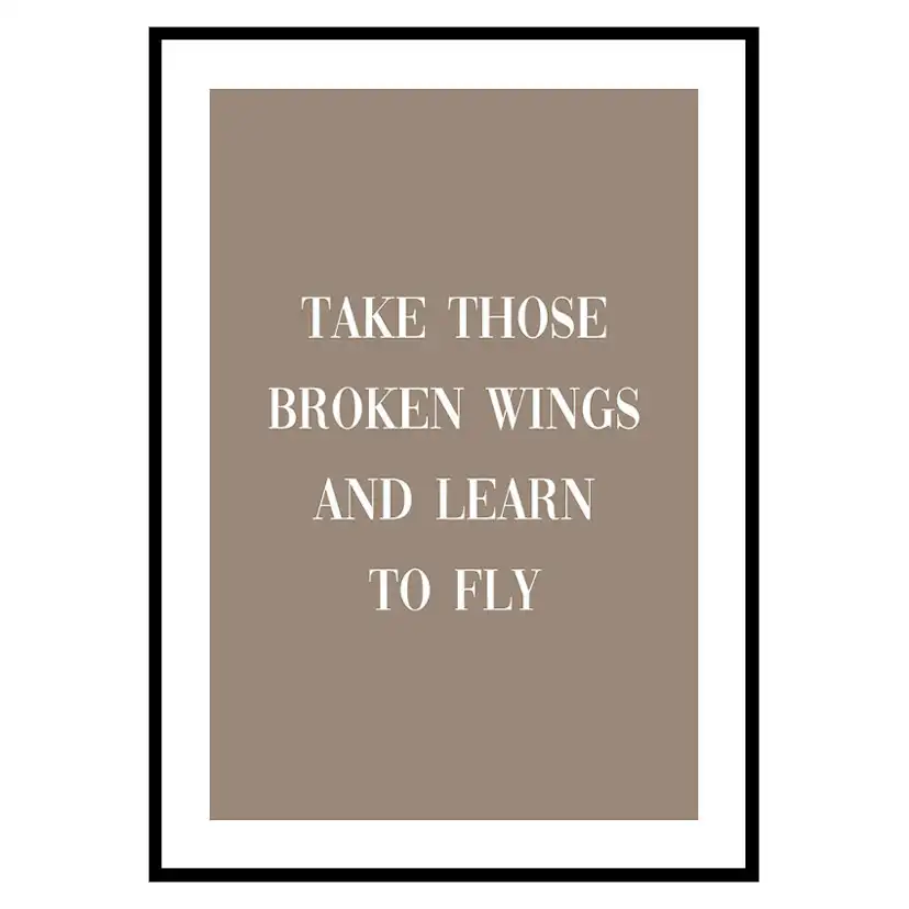 Poster Gallerix Broken Wings