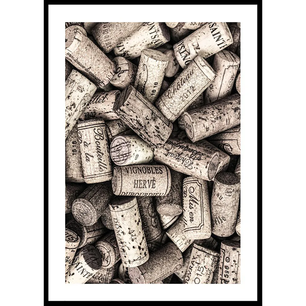 Poster Gallerix Wine Corks