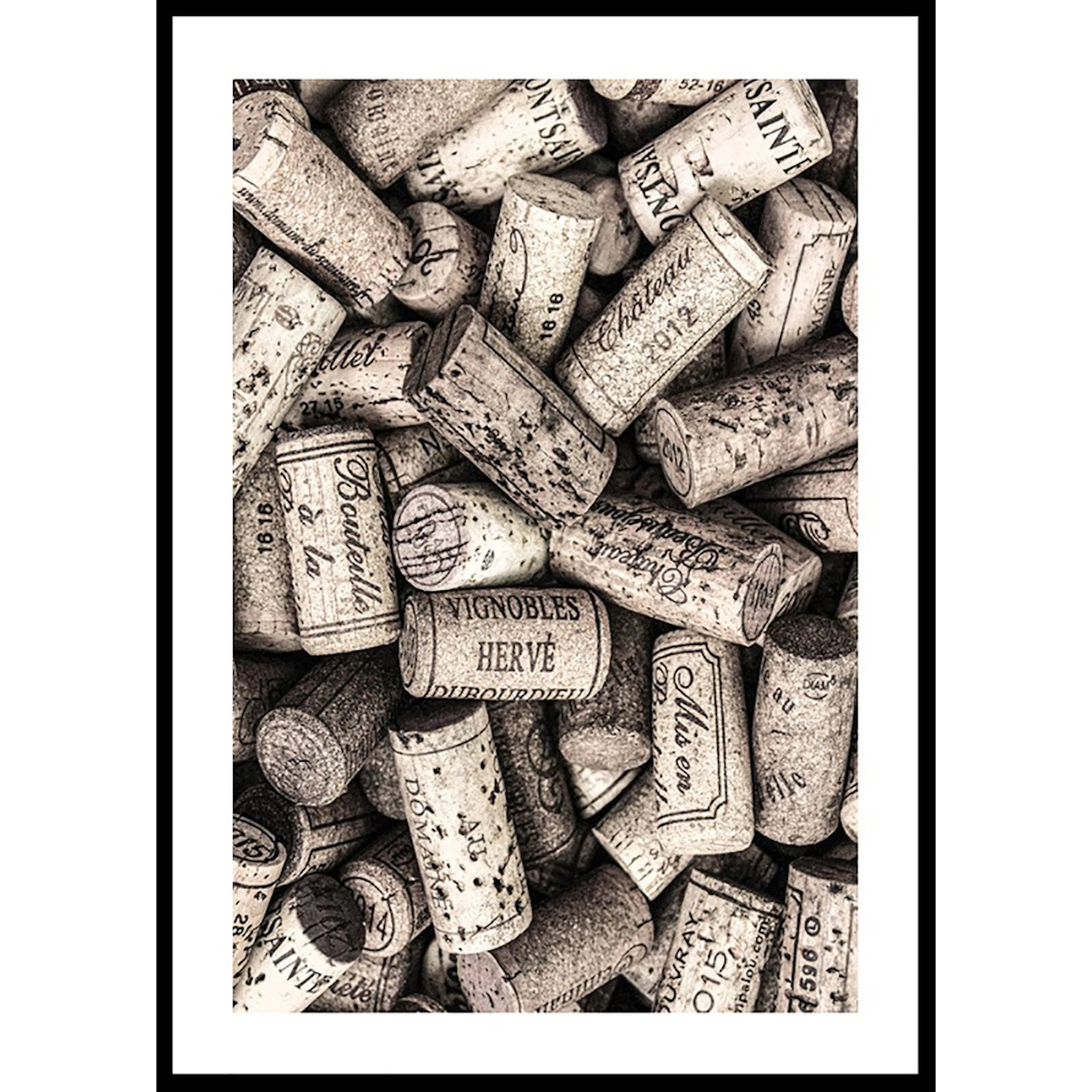 Poster Gallerix Wine Corks