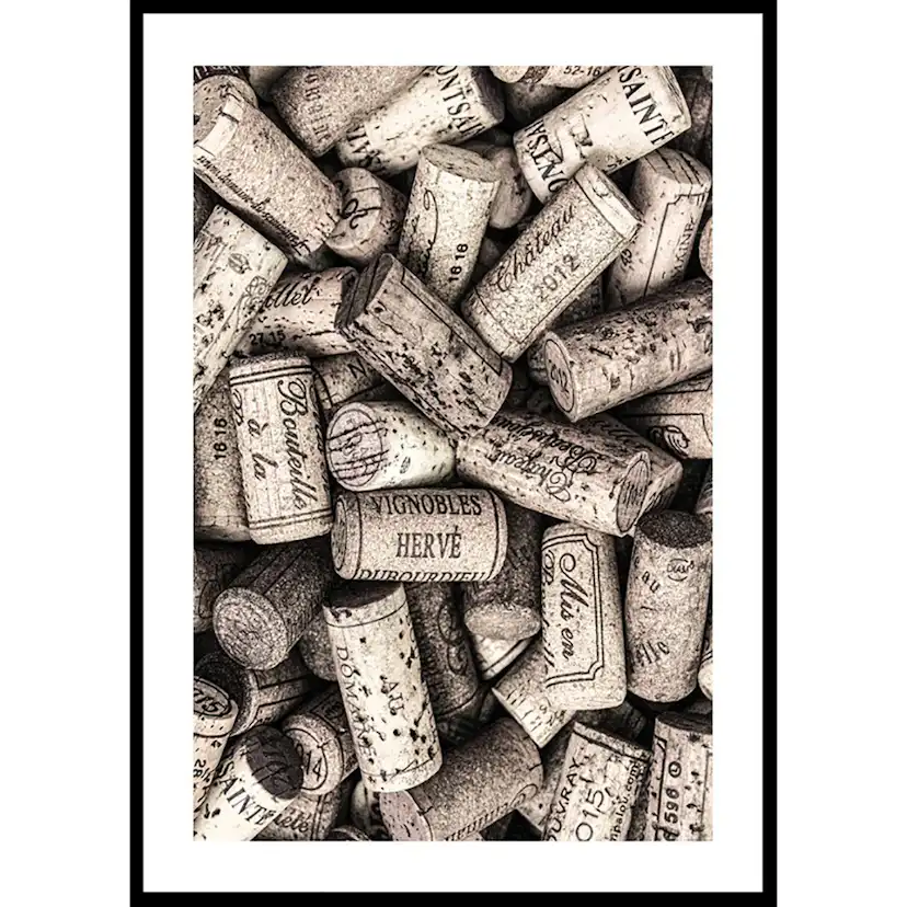Poster Gallerix Wine Corks