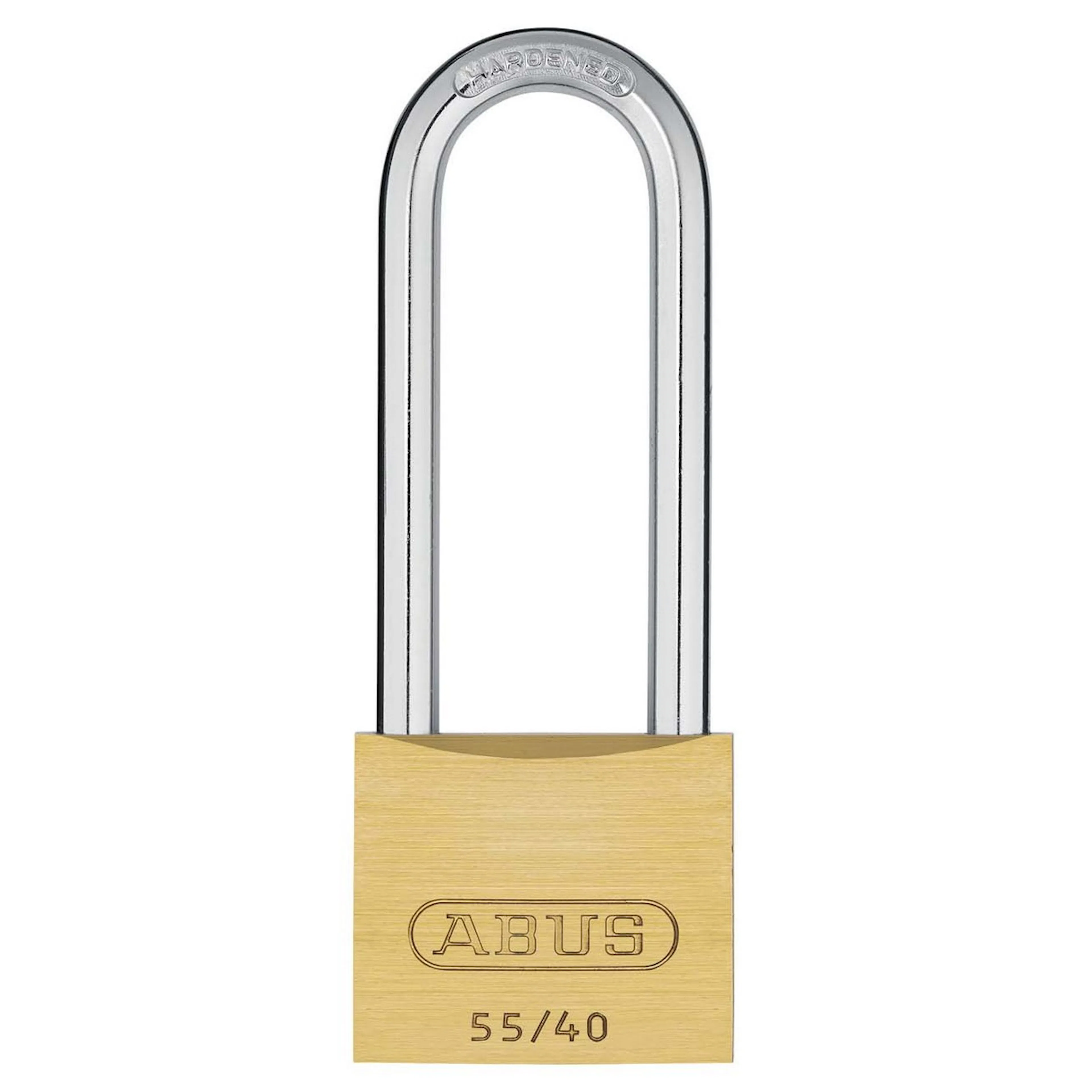 HÄNGLÅS 55/40 HB 63 MÄSSING ABUS BxH: 38x103 mm