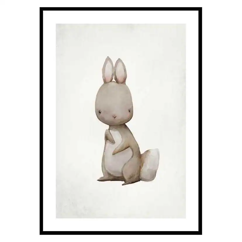 Poster Gallerix Watercolor Hare