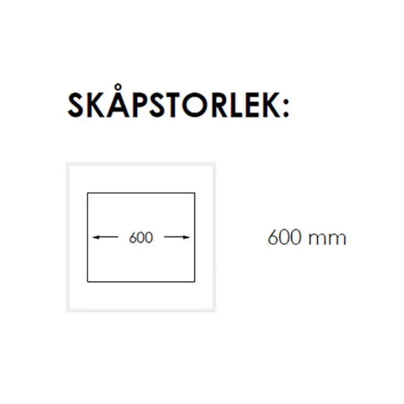 Infälld Diskho Nordic Tech Safir 520 B Rostfri Enkel med Korgventil & Vattenlås
