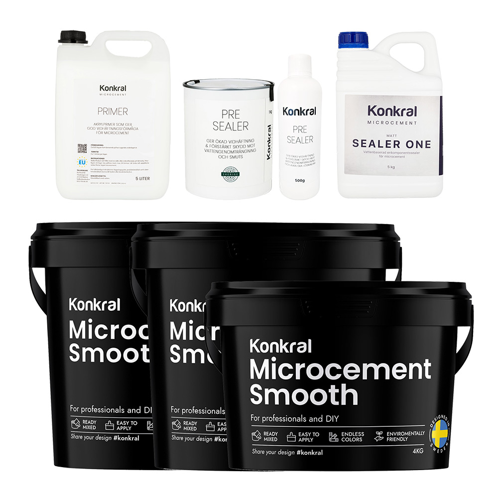 Paket 50 kvm Sand Sealer One Sealer One 2.Sand 50 kvm