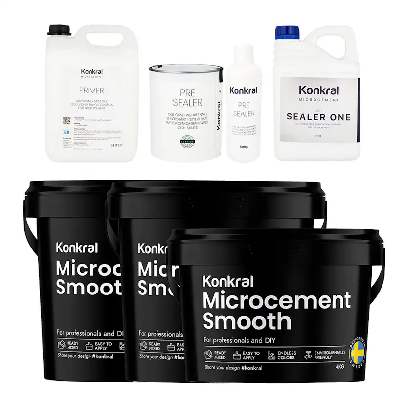 Paket 50 kvm Sand Sealer One Sealer One 2.Sand 50 kvm