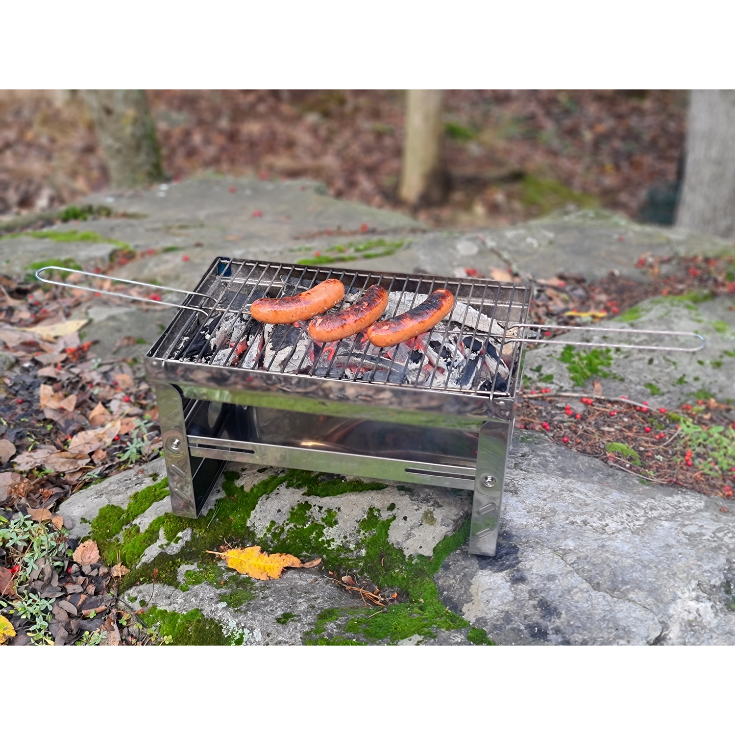Kolgrill Mustang Trek Ihopfällbar Med Väska