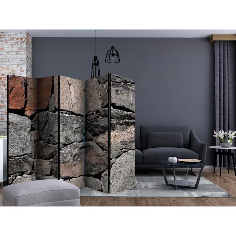 Rumsavdelare Arkiio Dark Stones II 225x172 cm