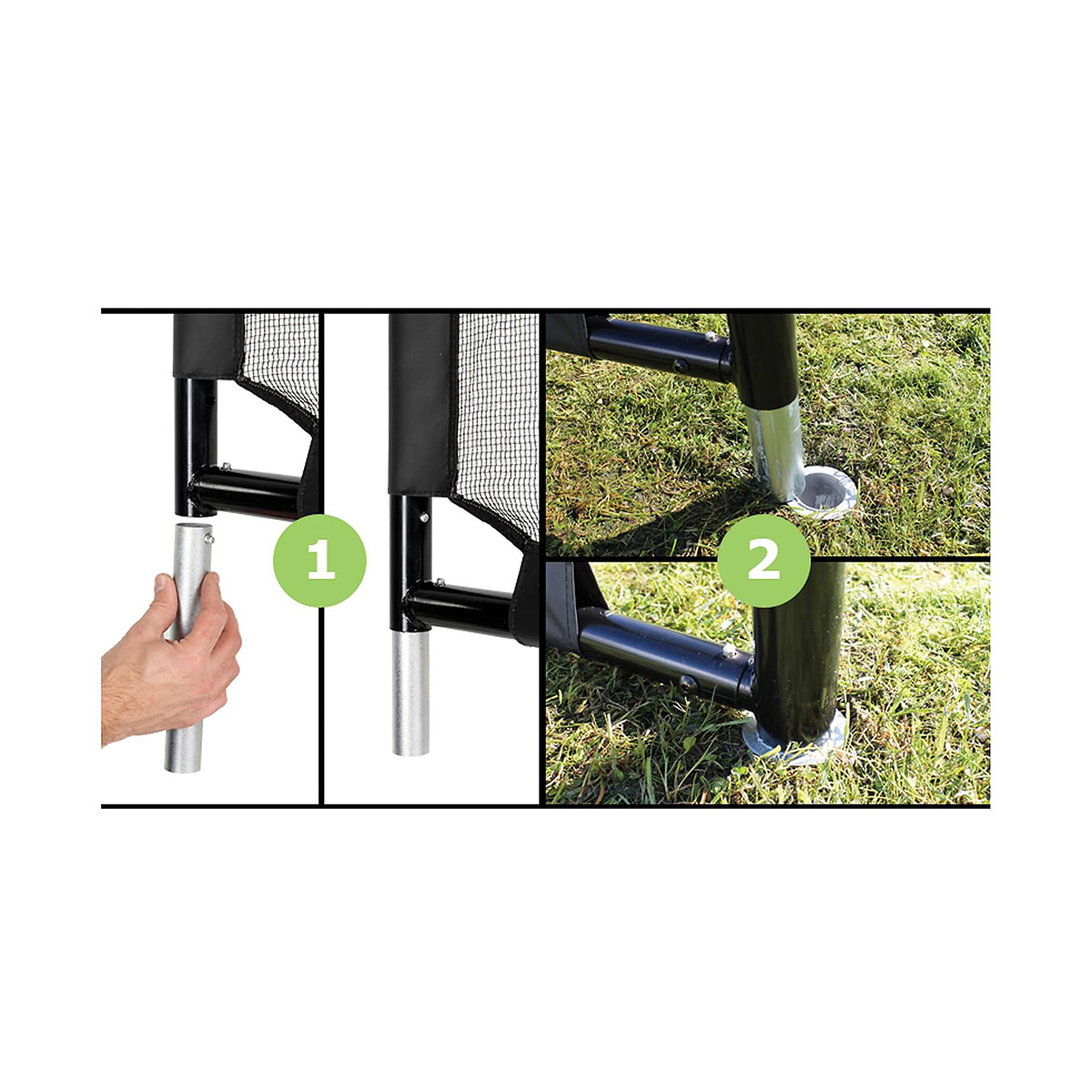 Fotbollsmål Exit Toys Finta inkl Prickskytteduk