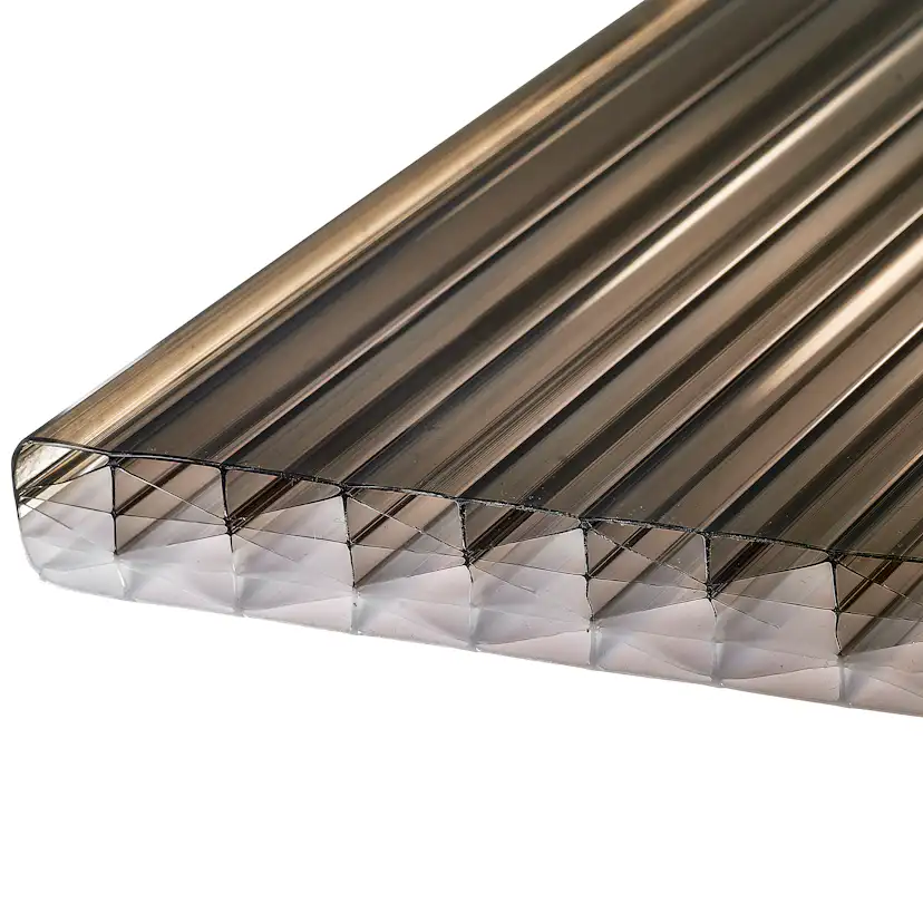 25mm kanaltak Brons/Opal 980: 4,0 x 4,020M LxBxT:4000x4020x25 mm