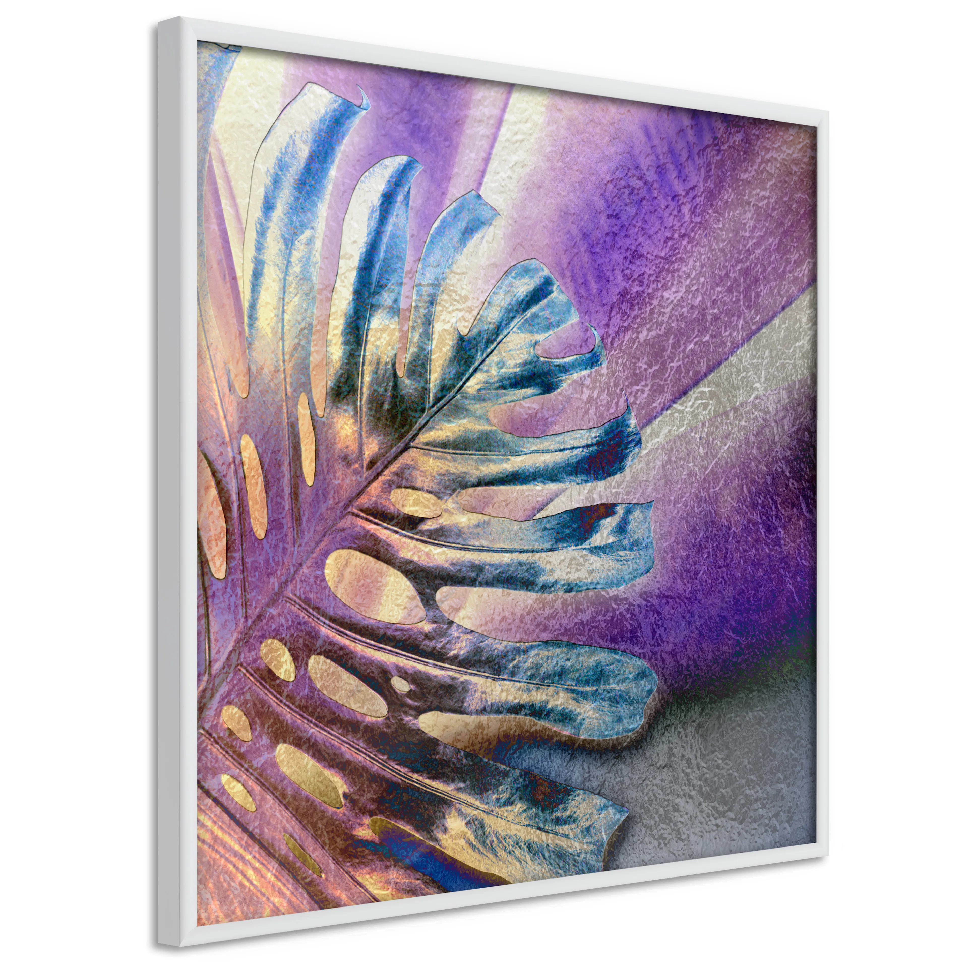 Poster Artgeist Affisch Colourful Monstera