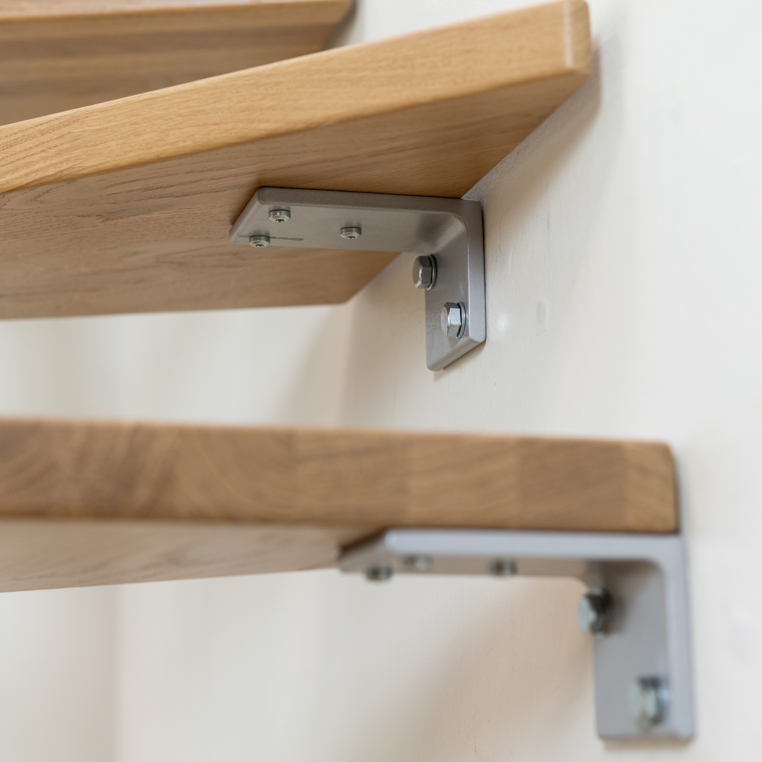 DUBLIN ek steg 1/4 svängd pearl grey CLASSIC II räcke 11T 71 Grå, LxB: 1890x710 mm