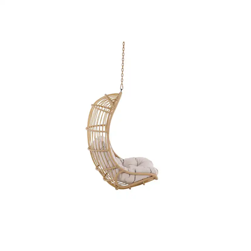 Pulau Hangingchair Rattan Nature / Creme Natur
