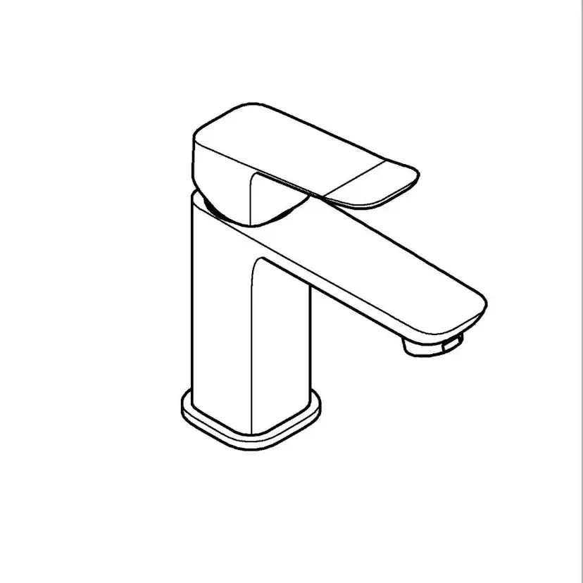 Tvättställsblandare Grohe Dice S med Bottenventil