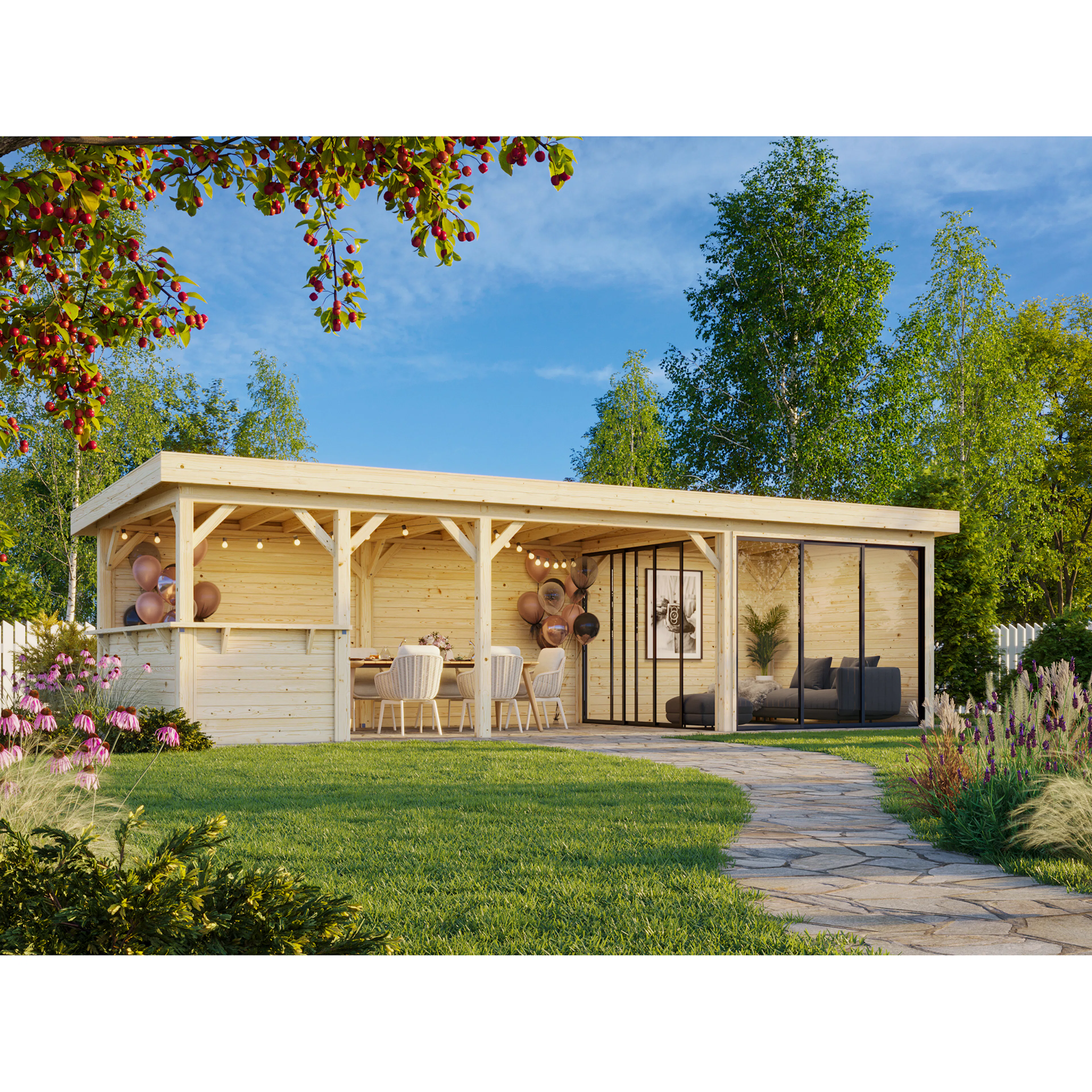 Uterum Palmako Lenna 24,9 m2 Set 715 Slide Plus