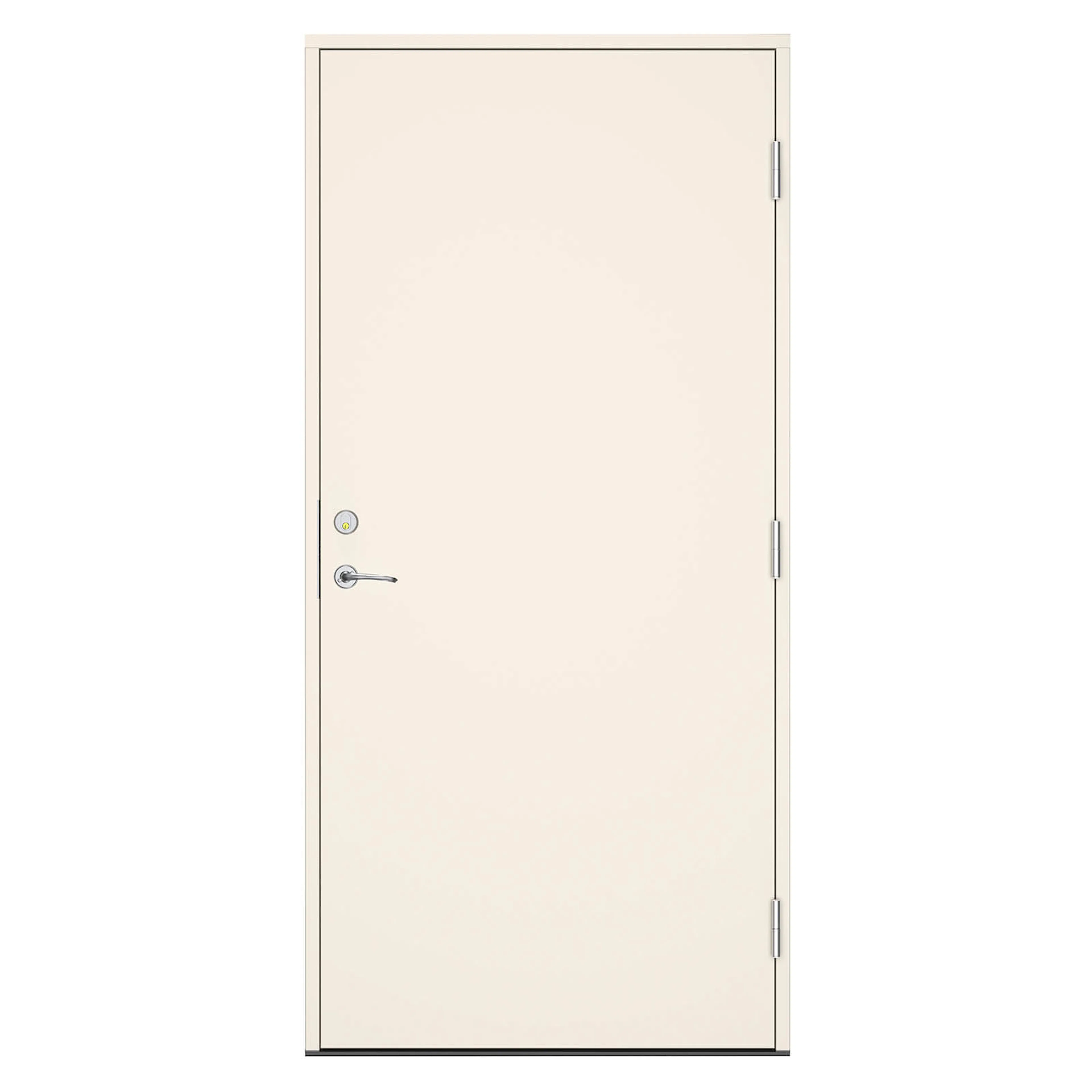 Ytterdörr Swedoor Clever-Line+ Muddus Norwegian Edition -  LagervaraxNCS-0502-Y Vit 10x21, Vänster