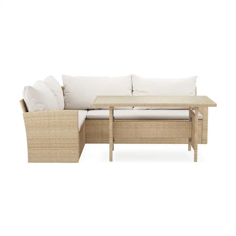 Loungegrupp Comfort Garden James Light Soffgrupp Utomhus 5-sits - vänster
