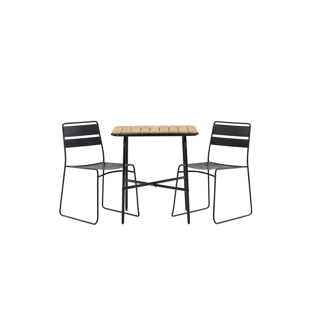 Cafégrupp Venture Home Holmbeck Bord med 2 Lina Stolar