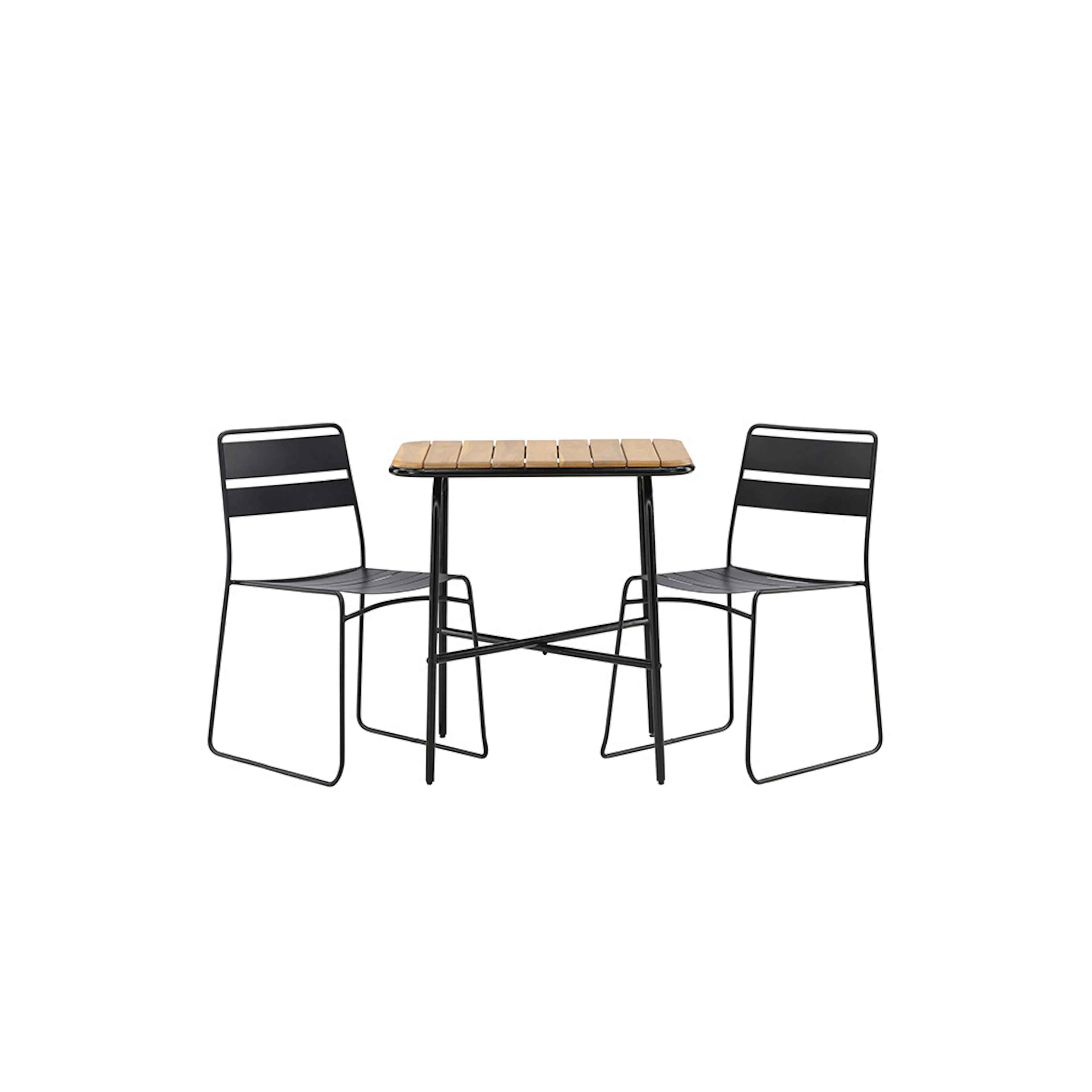 Cafégrupp Venture Home Holmbeck Bord med 2 Lina Stolar