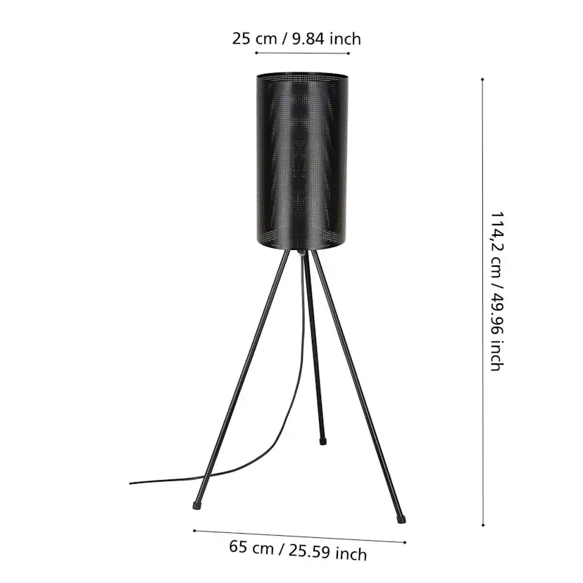 Golvlampa Utebelysning Eglo Ladunara