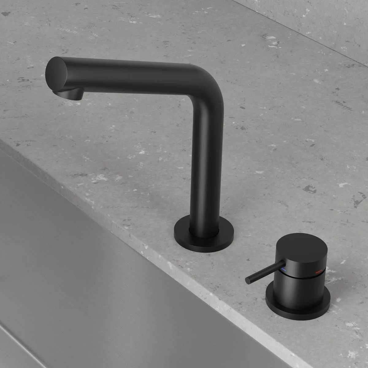Tvättställsblandare Scandtap Steel Harmonized B2