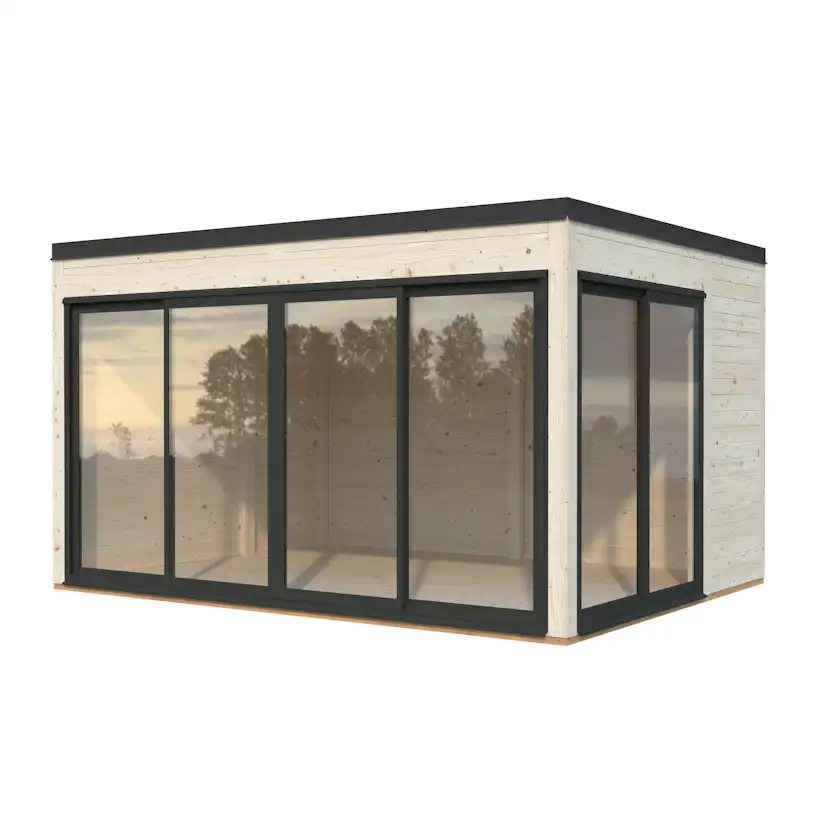 Stuga Palmako Serena 13,4 m² Set 1 Slide (inv. 12,6 m²)