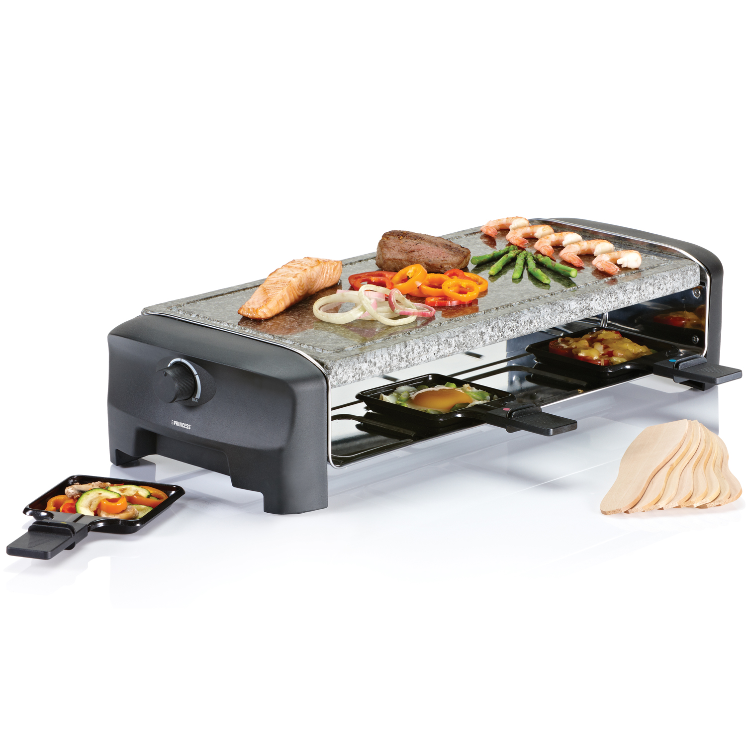 Raclette 8 Princess Stone Grill Party