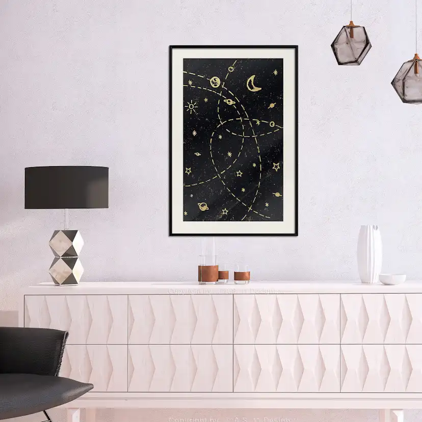 Poster Artgeist Affisch Magical Galaxy