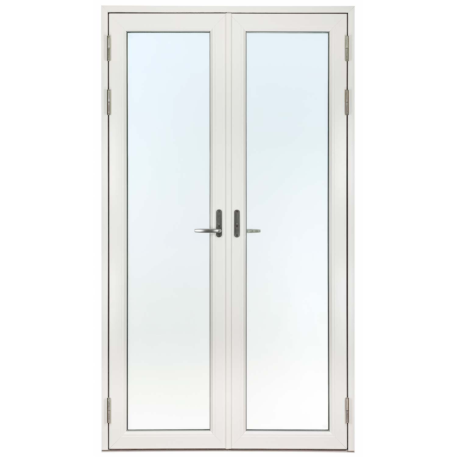 Parfönsterdörr Svenska Fönster Svanenmärkt Helglasad Aluminiumbeklätt Trä 3-Glas