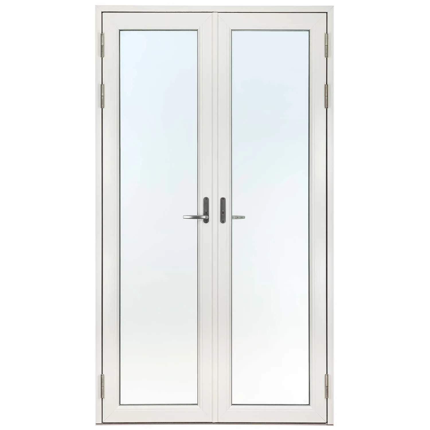 Parfönsterdörr Svenska Fönster Helglasad Aluminiumbeklätt Trä 3-Glas