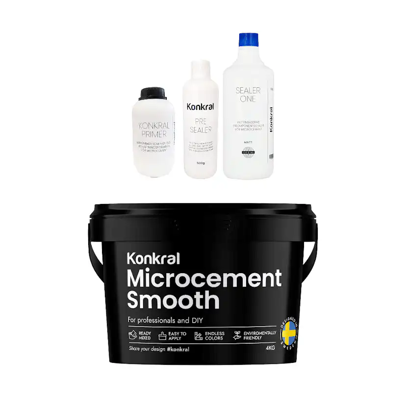 Paket 4 kvm Sand Sealer One Sealer One 2.Sand 4 kvm