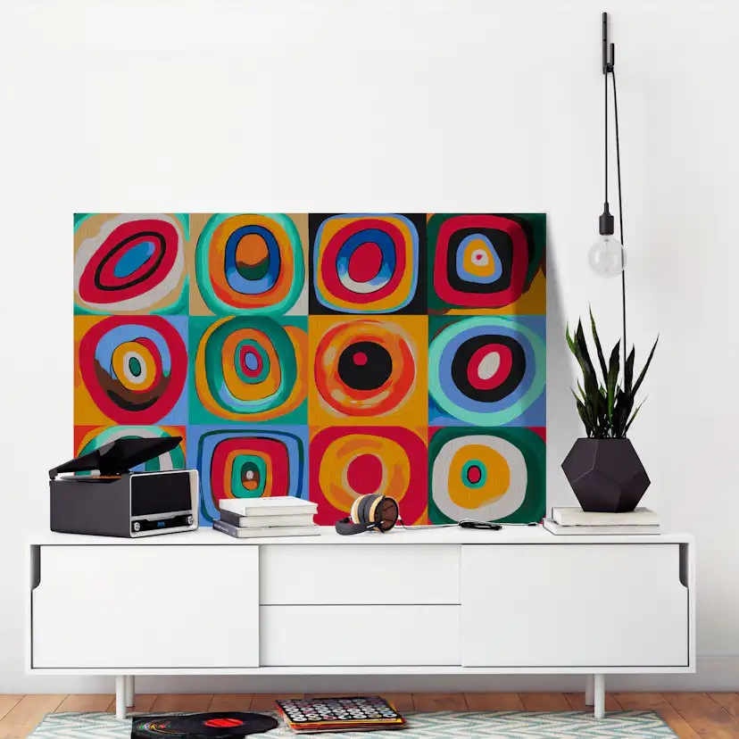 Gör-det-själv Målningar Arkiio Colourful Rings