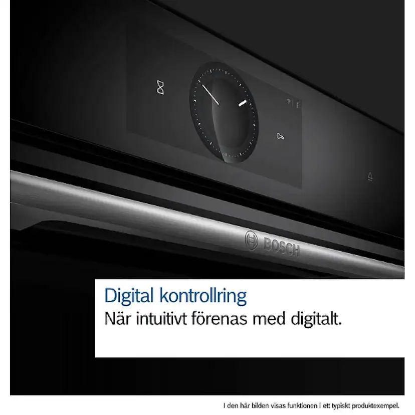 Ugn och Mikro Bosch HBG7721B1 + CMG7241B1 Serie 8 Svart