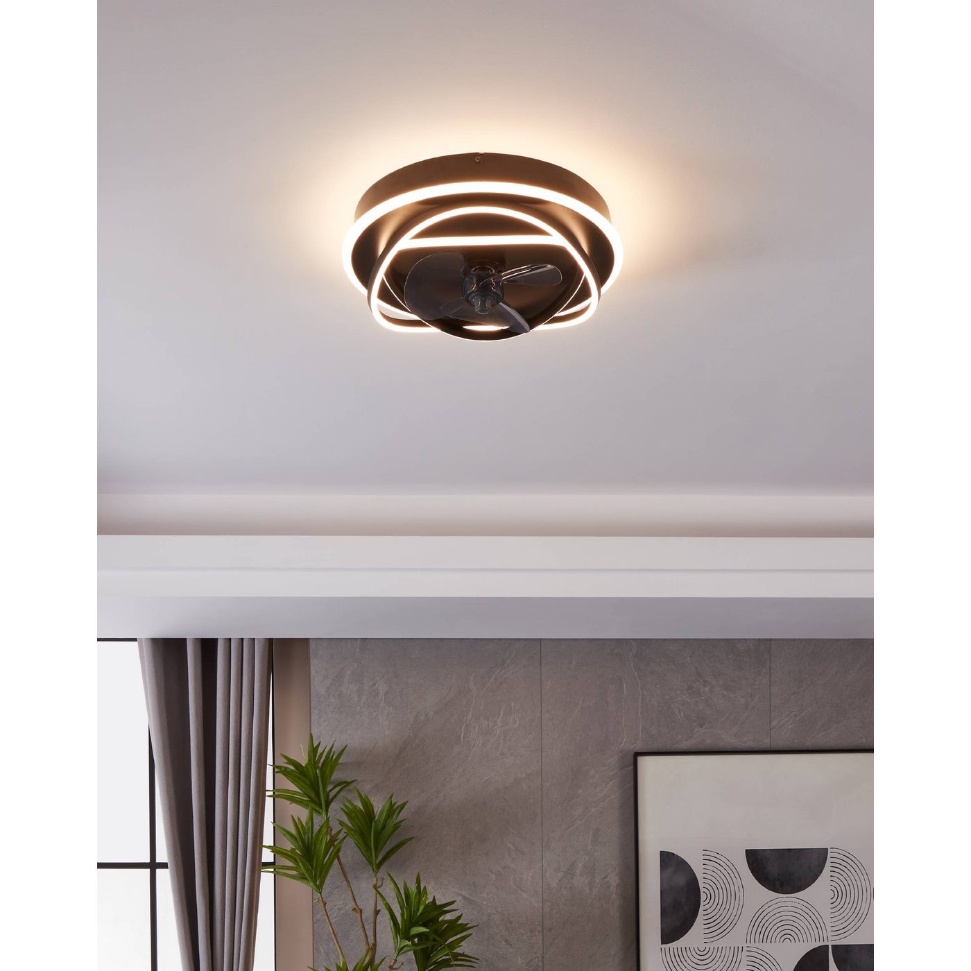 Takfläkt med Lampa Eglo Namori