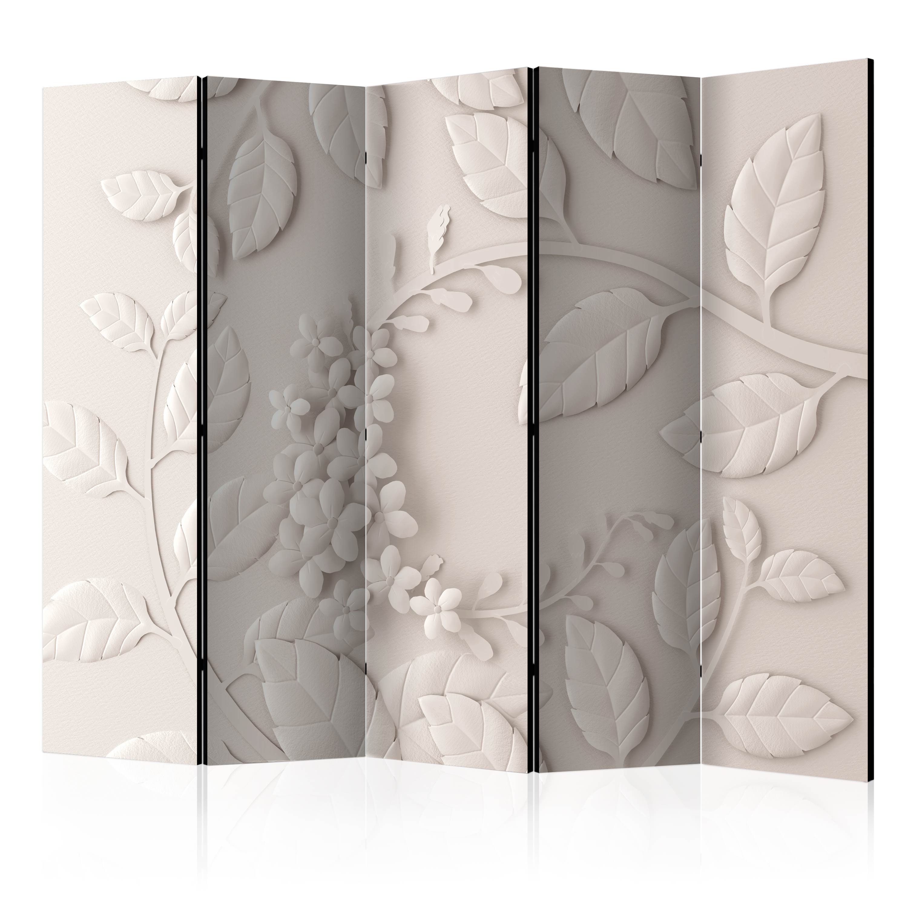 Rumsavdelare Arkiio Paper Flowers Cream II 225x172 cm