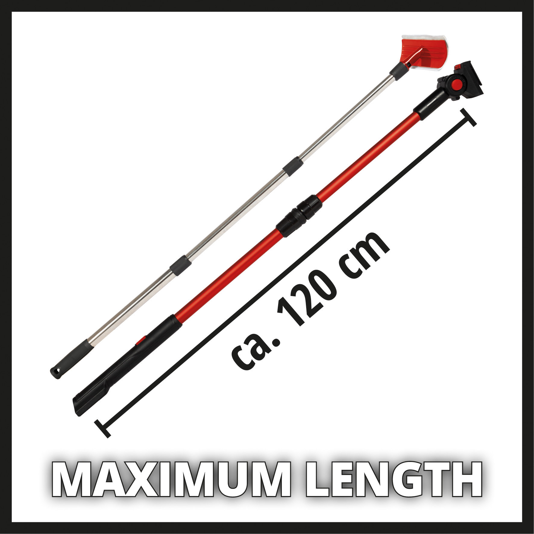 Teleskopset Einhell till Fönsterputs BRILLIANTO