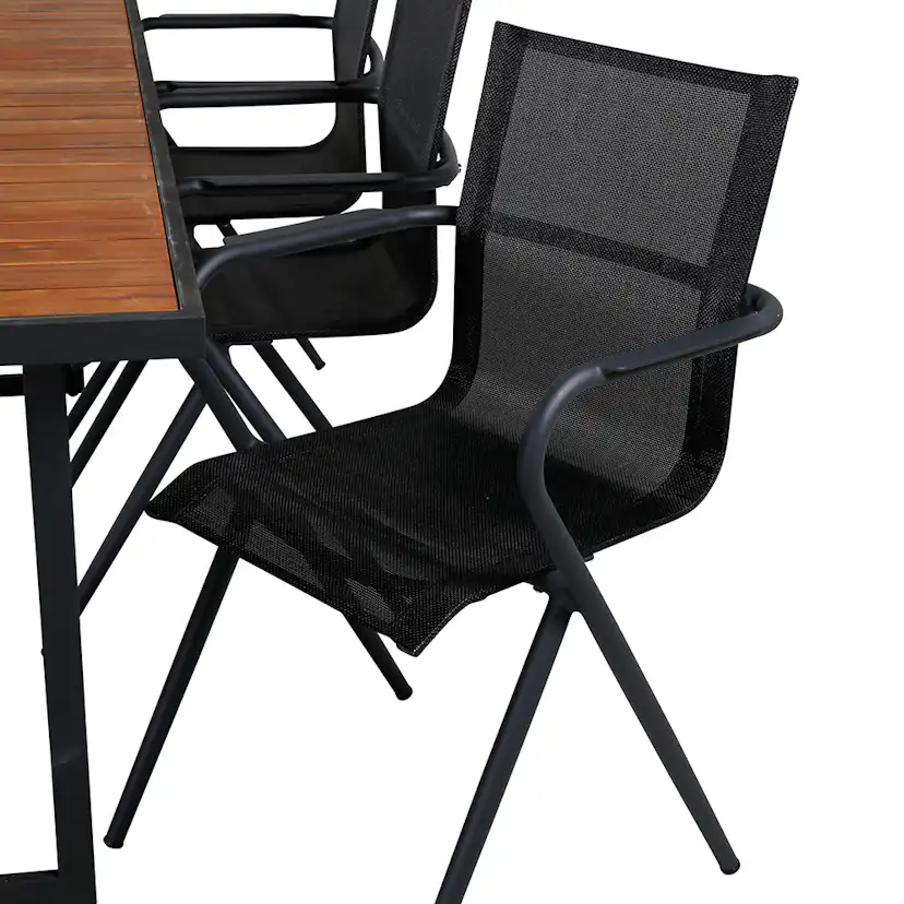 Matgrupp Venture Home King med 6 Anve Matstolar
