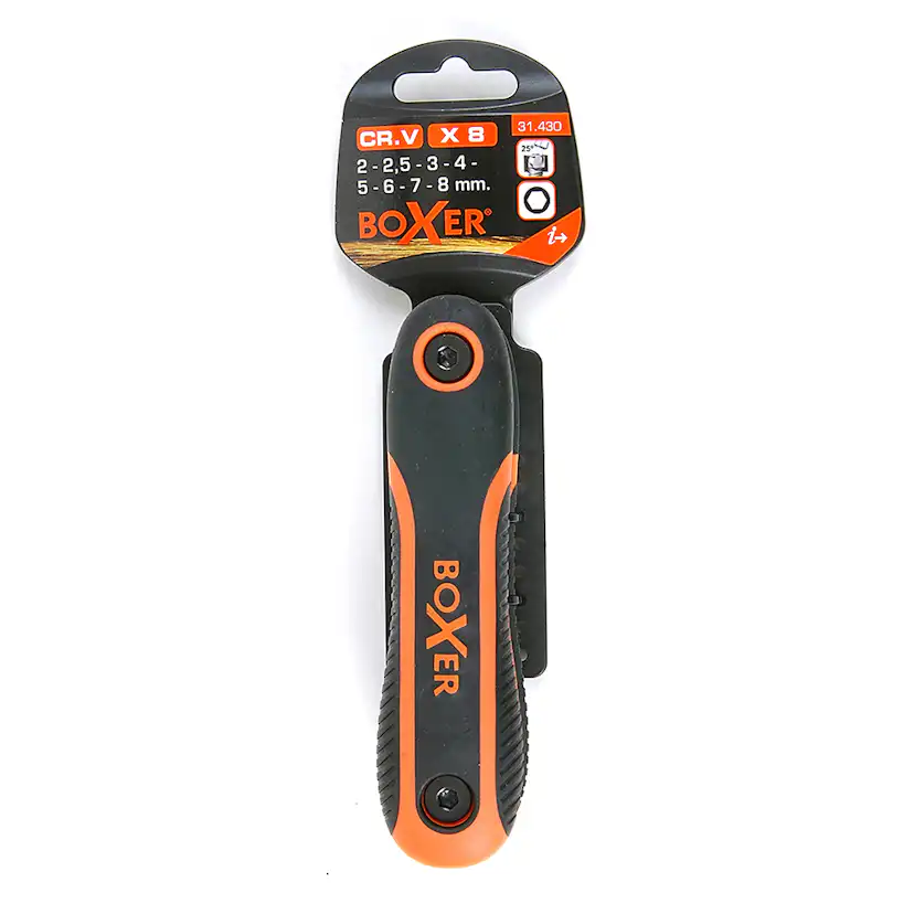 Insexnyckelsats Boxer 8 i 1