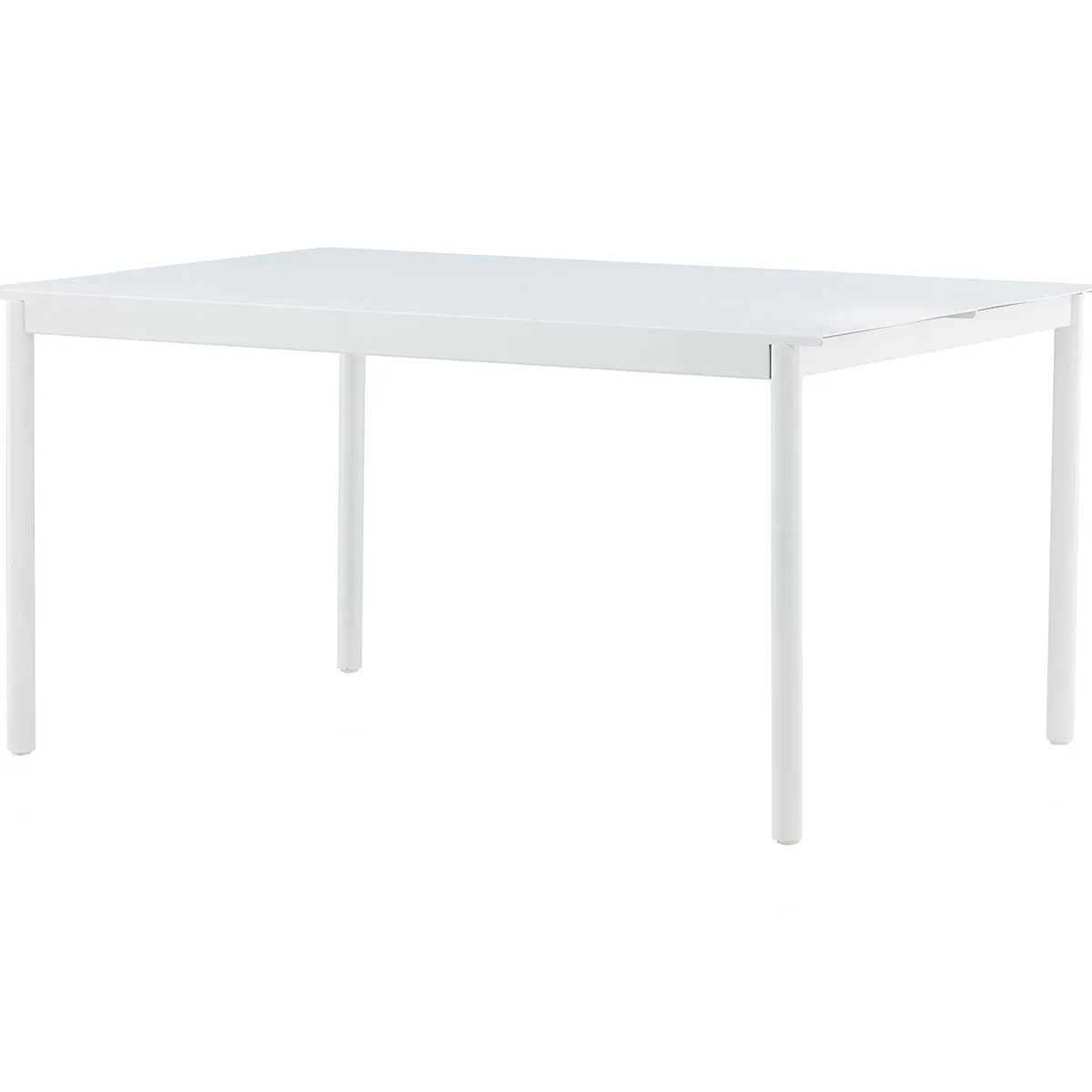 Modena Dining Table, White, Aluminium Vit