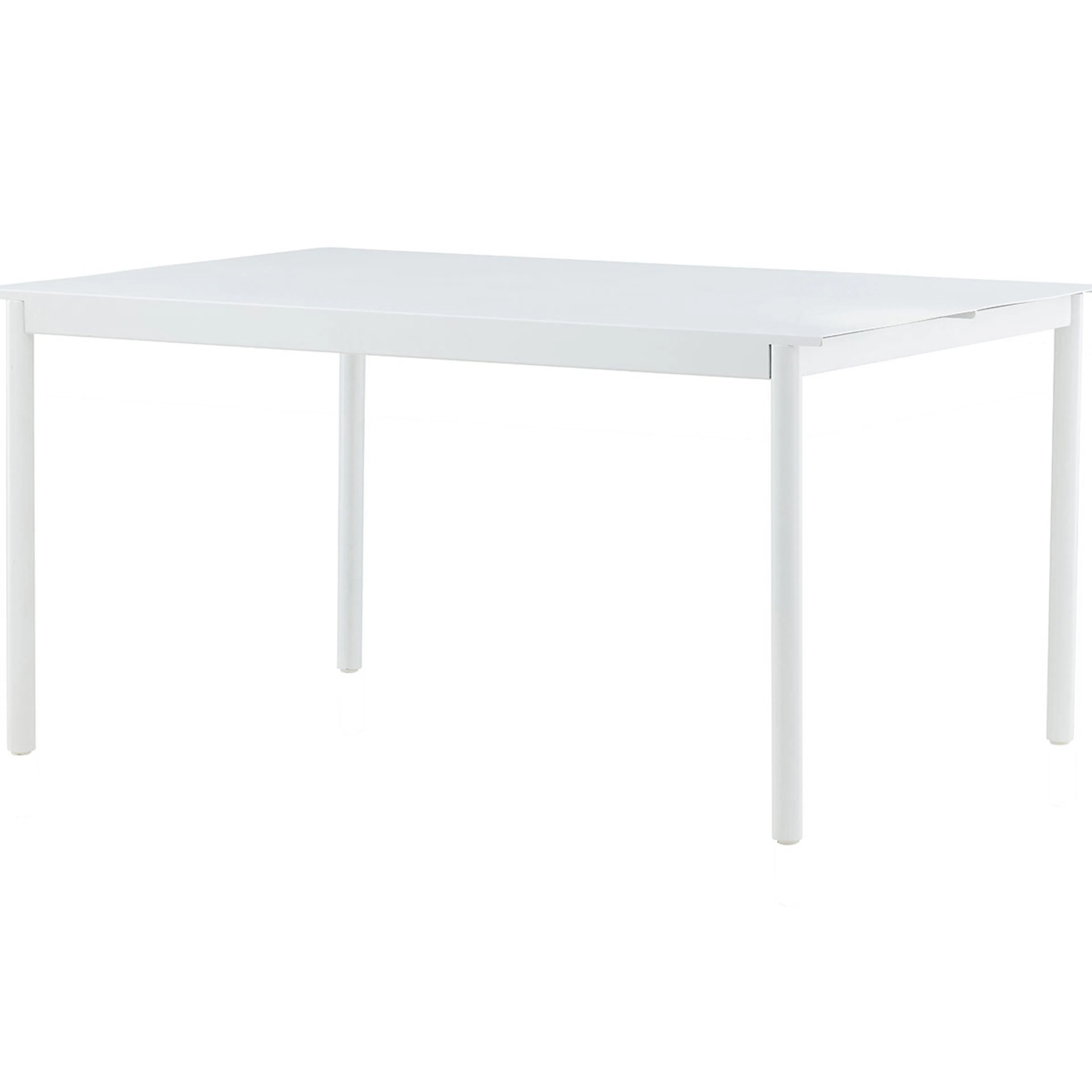 Modena Dining Table, White, Aluminium Vit
