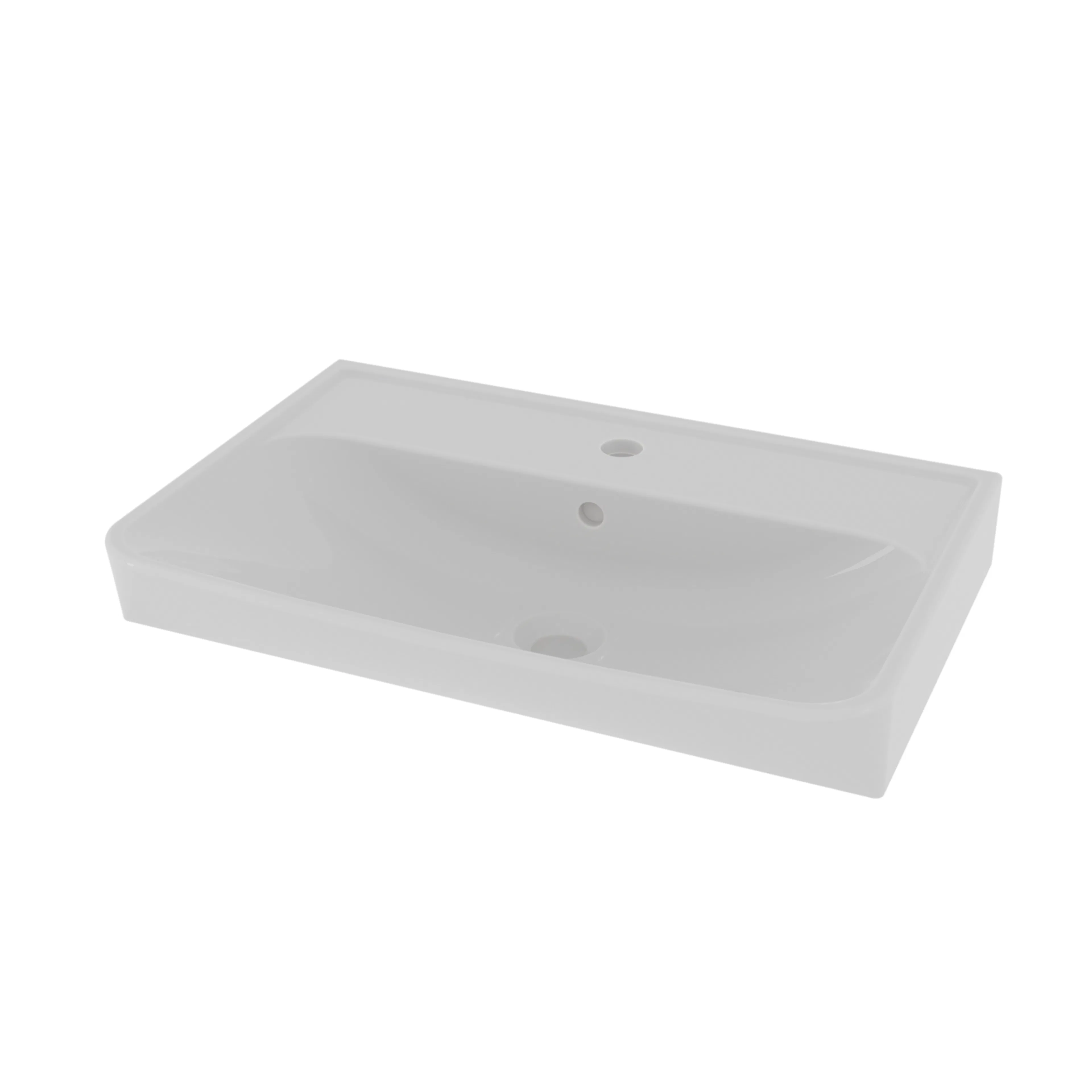 Tvättställ Svedbergs Skapa 60x35 610x410 mm, Passar till kommod: 600x350 mm